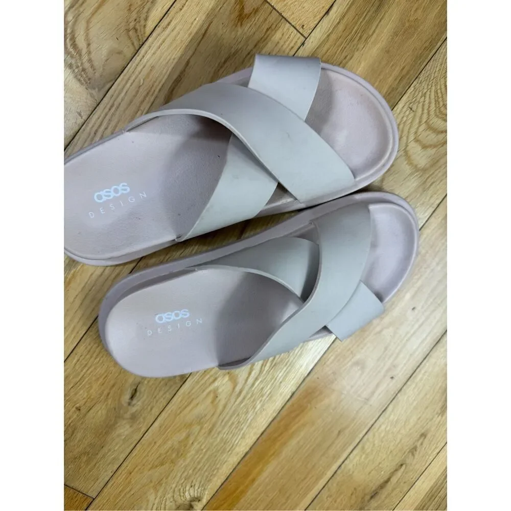 ASOS Womens Tan Sandals Size 8